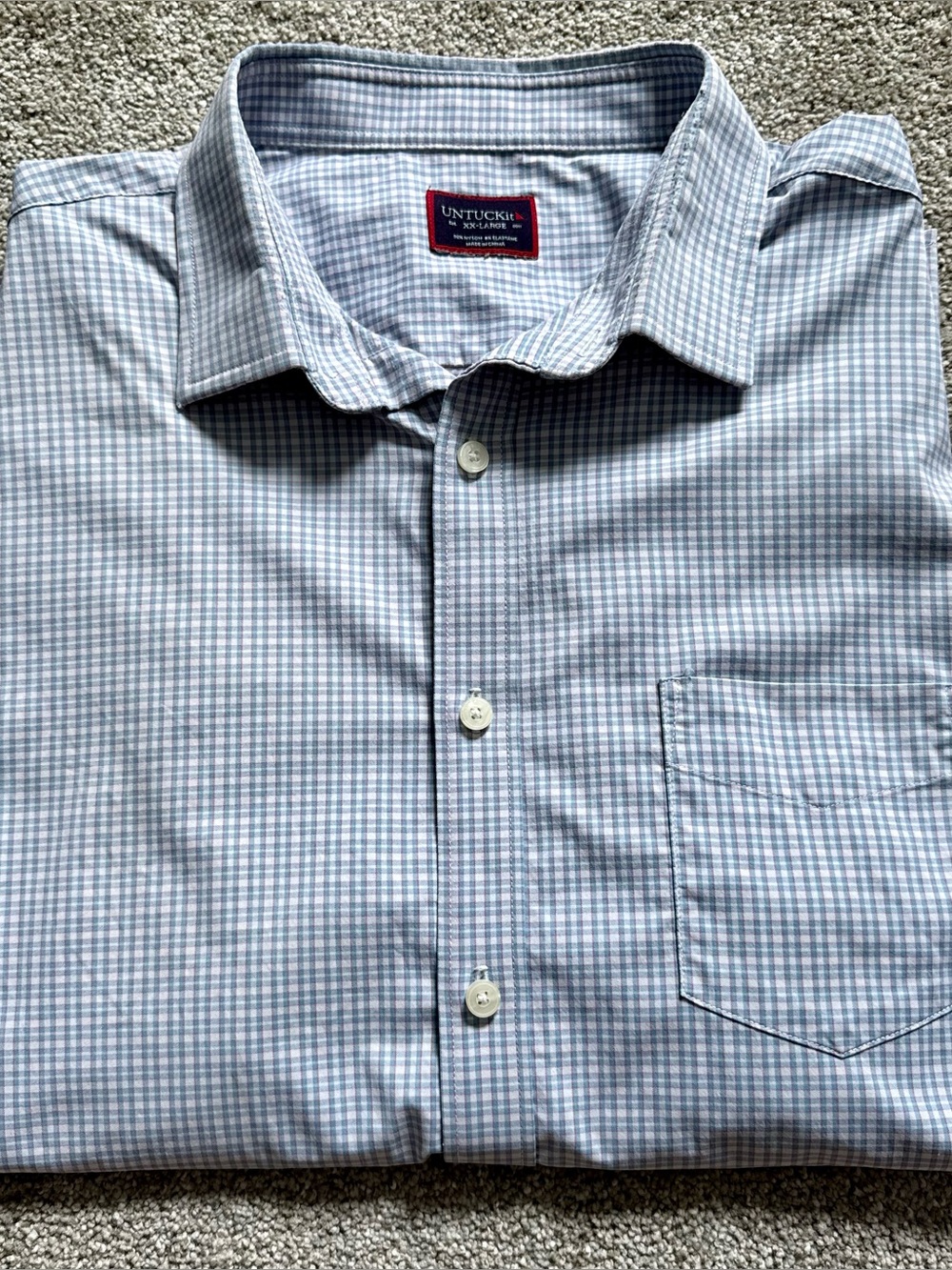 UNTUCKit Dalton Long Sleeve Button Down XXXL 👔